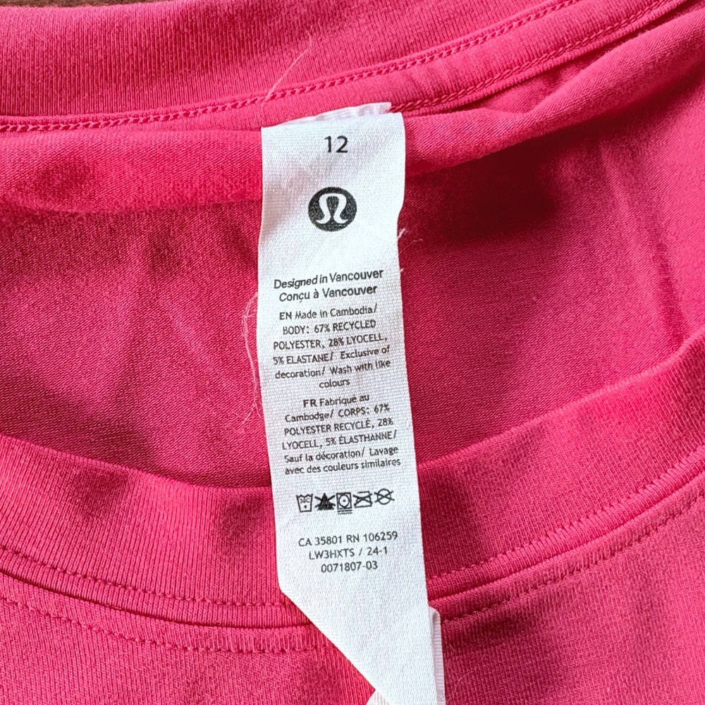 Lululemon Relaxed Fit Running T-Shirt - Picture 3 of 5